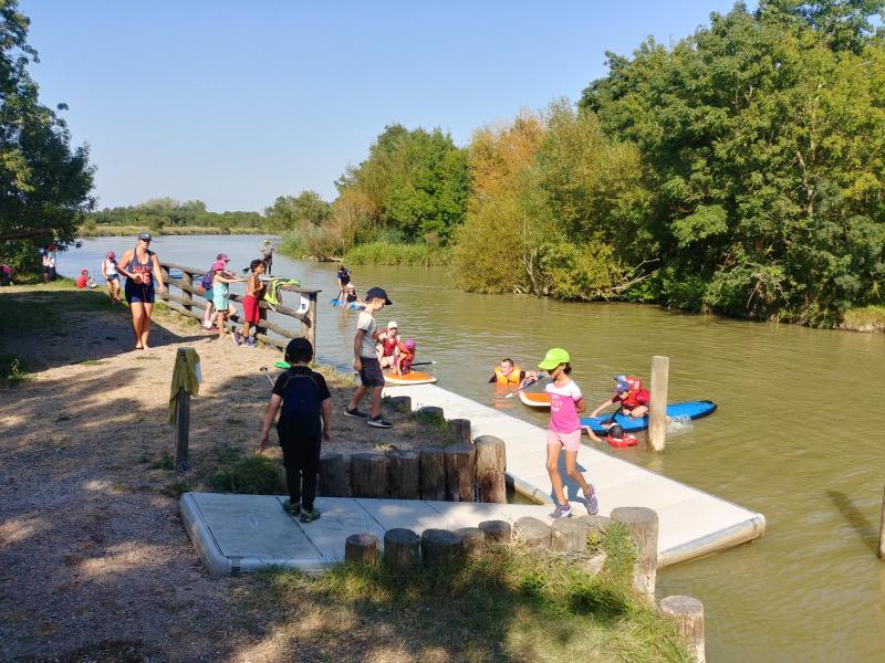 Base de canoës
