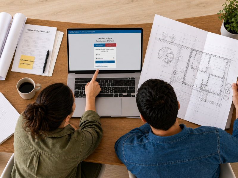 Démarches d’urbanisme en ligne